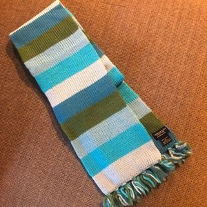 Striped Wool Scarf